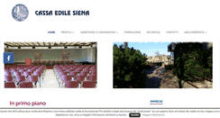 Desktop Screenshot of cassaedilesiena.it